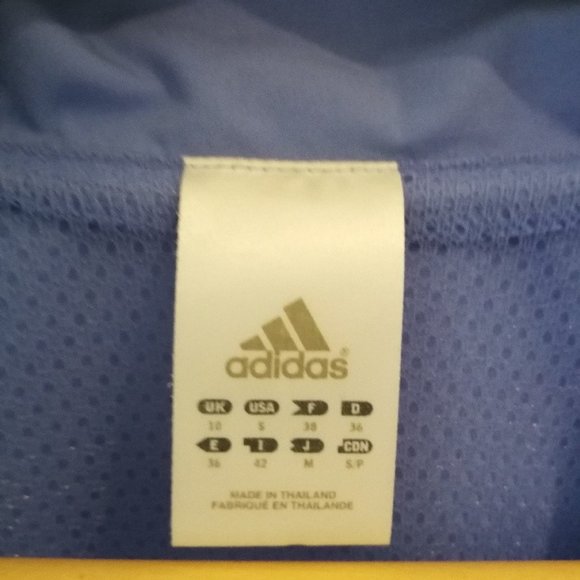 Adidas Women's Climate Blue and Black Jacket , size Small - Picture 4 of 9